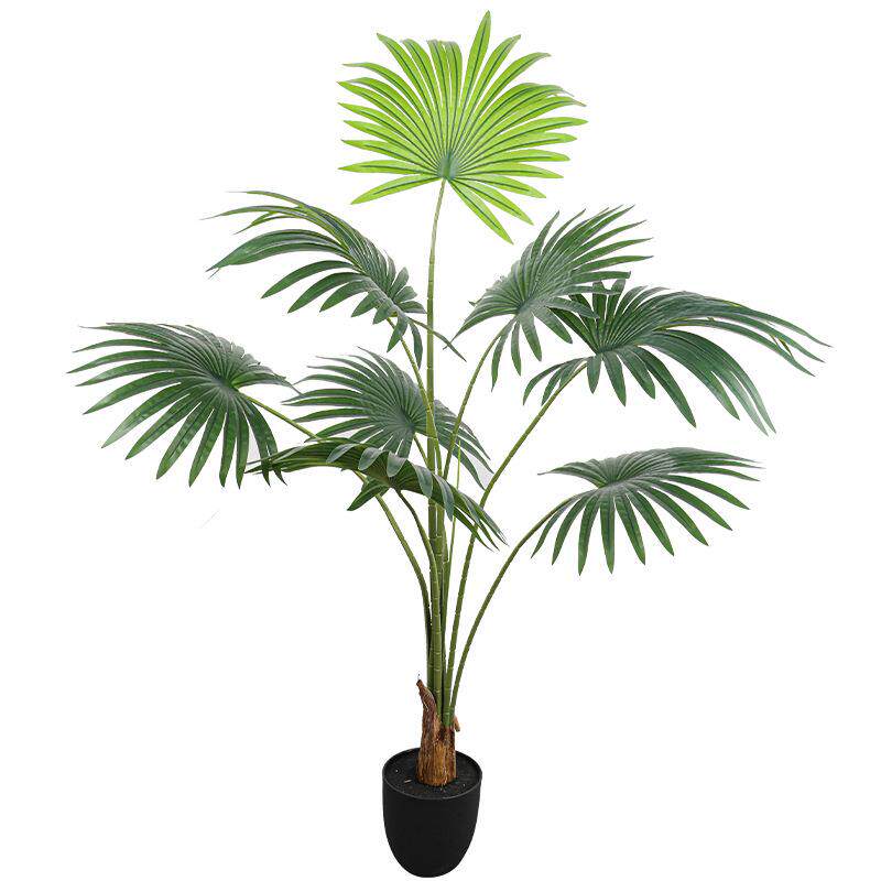 现货仿真盆栽蒲葵树散尾葵北欧风大型绿植凤尾葵仿真树落地装饰客