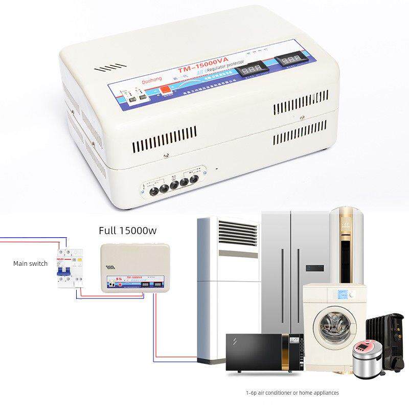 多虹经典智能家居220V全自动调压器空调家电10Kw15000W调压器