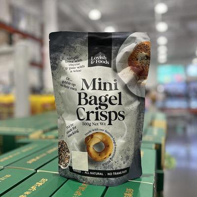 开市客代购澳大利亚进口迷你贝果圈饼干面包干非油炸休闲娱乐零食