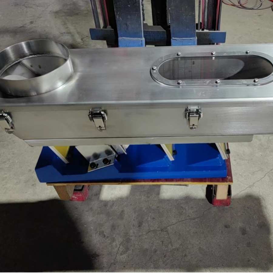 厂家直销电磁振动给料机矿用定量喂料机槽式加料机PE防腐给料机