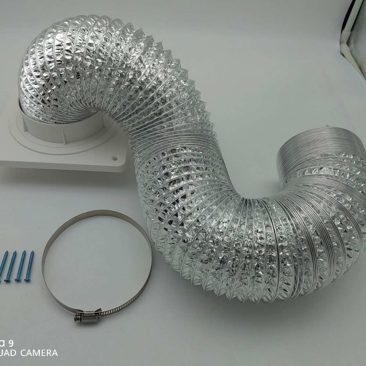 100#110#带管烘干机接头 型号SL0092 带铝箔管通风管塑料管件