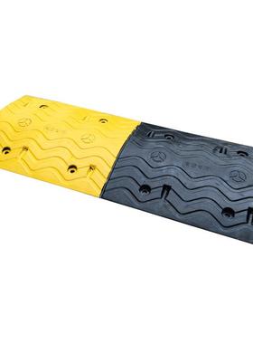 公路橡减带汽车缓冲RPZ速带塑料施减速板胶交通设铸钢限速带