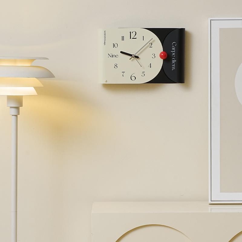 woz用oom2024新创款奶TYOS589油风挂钟客厅家欧挂式钟表意时钟墙