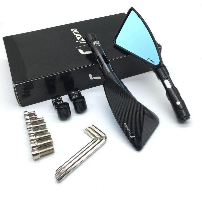 小牛改装数控反射镜伏羲鬼火Bws动力战小龟王摩托车通用后视镜