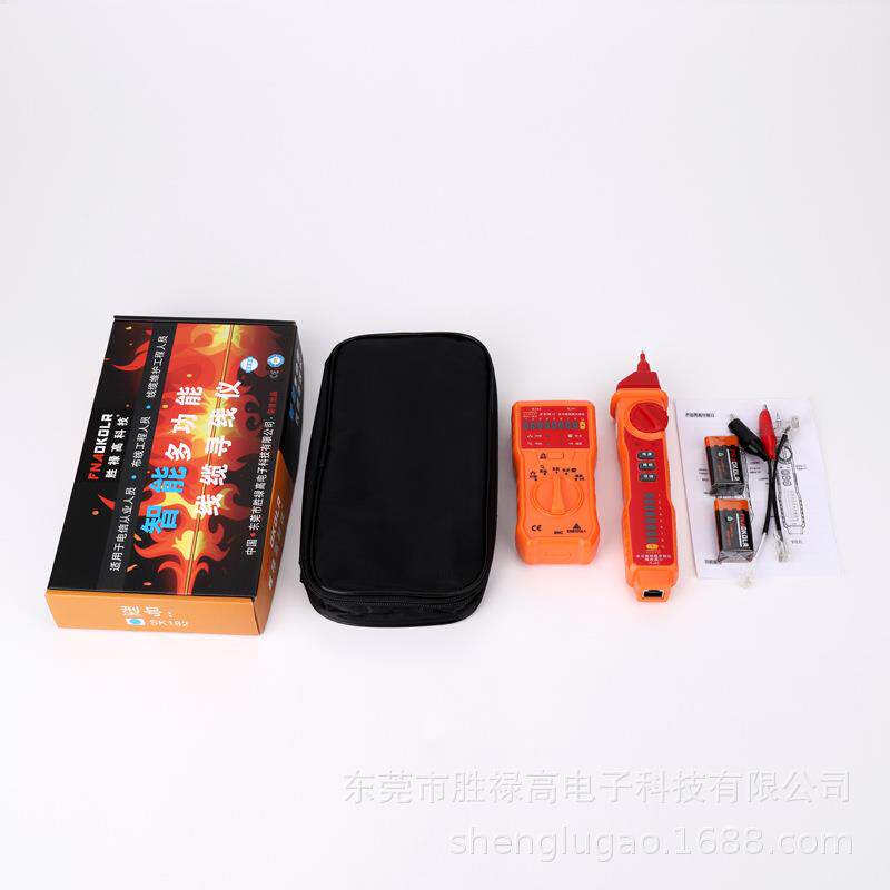 源头厂家直销网络线缆测线仪抗干扰寻线仪网线电话检测查线器检查