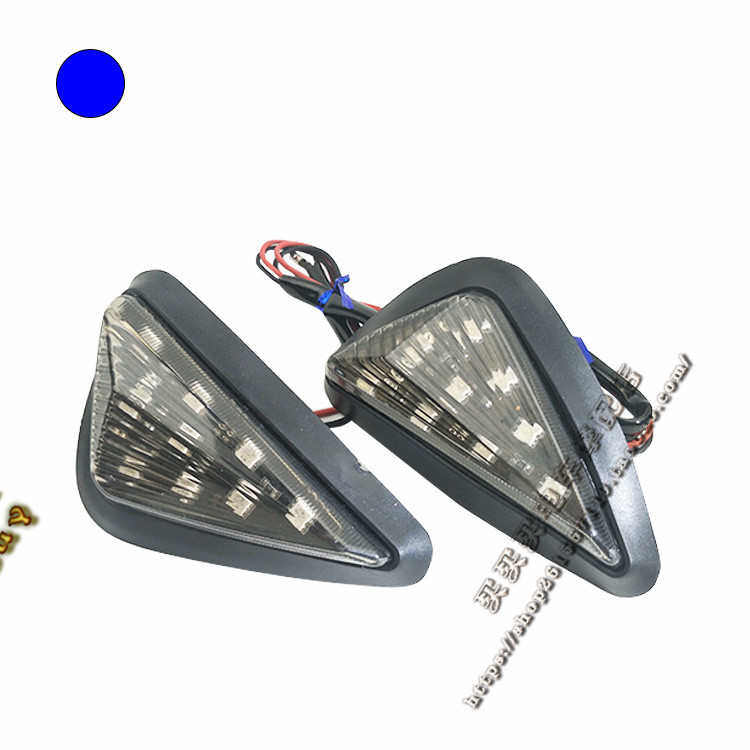 电动摩托踏板车聚隆/巨龙TTX路虎BWS前转方向灯LED三角灯改装配件