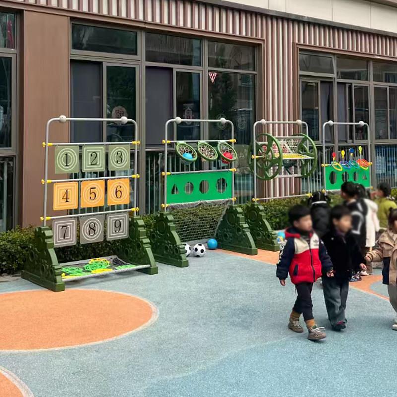 幼儿园户外运动游戏拓展投掷组合玩具趣味粘包摩天轮投篮器感统