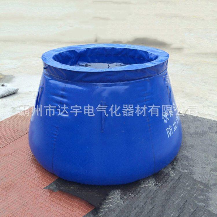 应急救灾移动式储水罐可折叠消软体防水囊充气款临时应急蓄水池