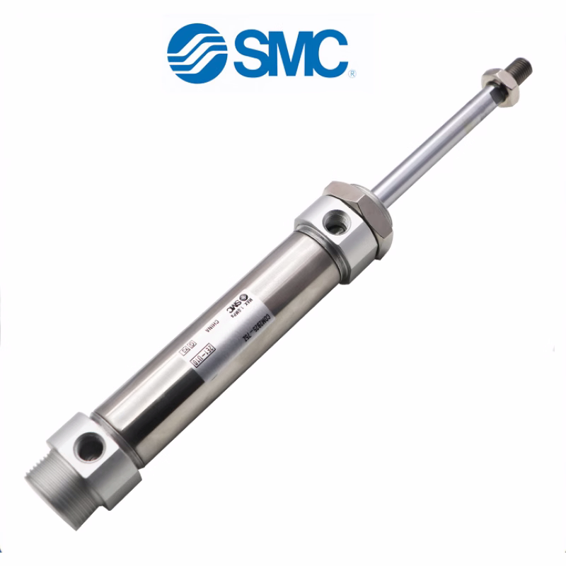 SMC不锈钢32迷你气缸CDM2B20-CM2E25-CM2B40-50-75-100-125-150AZ