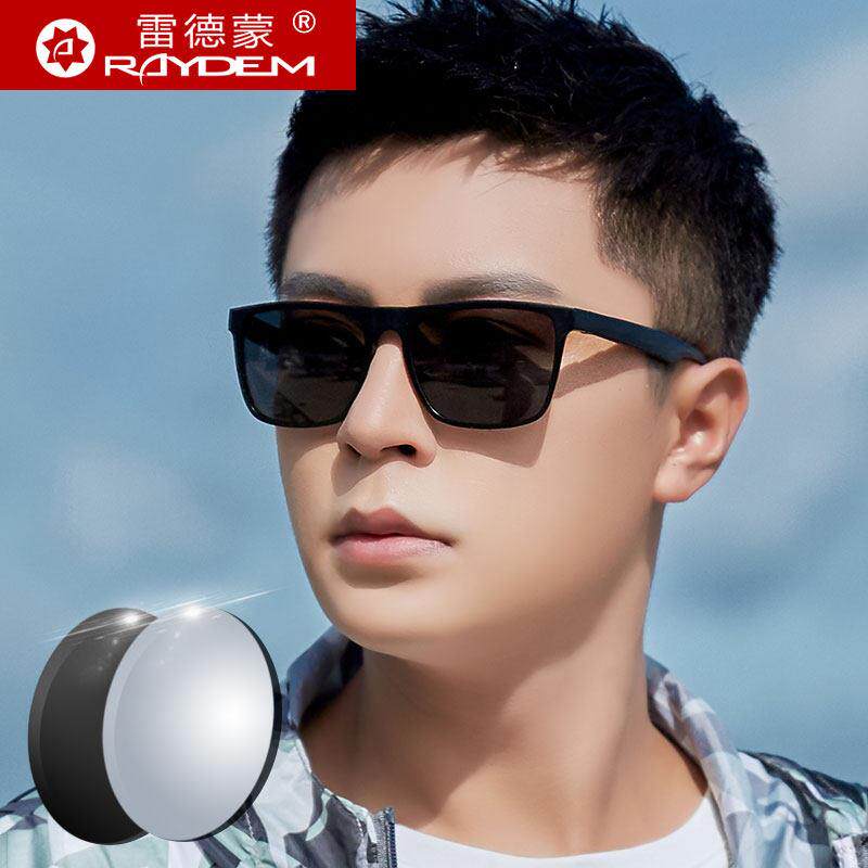 带度数定制可配近视太阳眼镜男士偏光太阳镜眼睛开 车驾驶专用钓