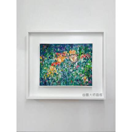 双层框实木油画框悬浮布框油画外框丙烯画框定制定做装裱数字油画