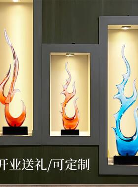 步步高升现代简约摆件轻奢高档客厅玄关电视柜办公室艺术创意饰品