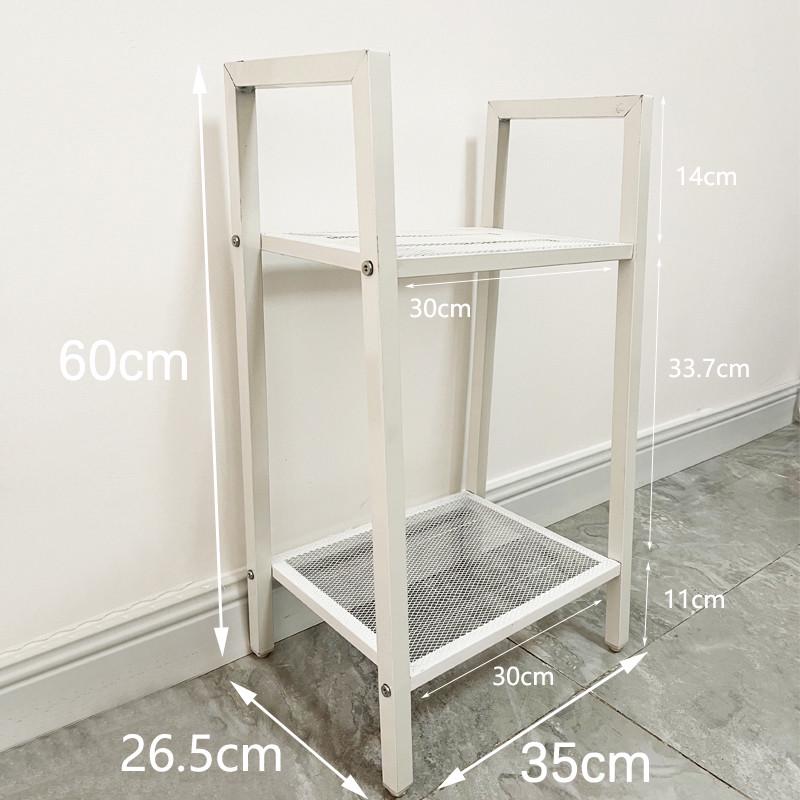 1FY3简易粉色小号储物架客厅收纳架书房杂物架卧室置物架子柜厨房