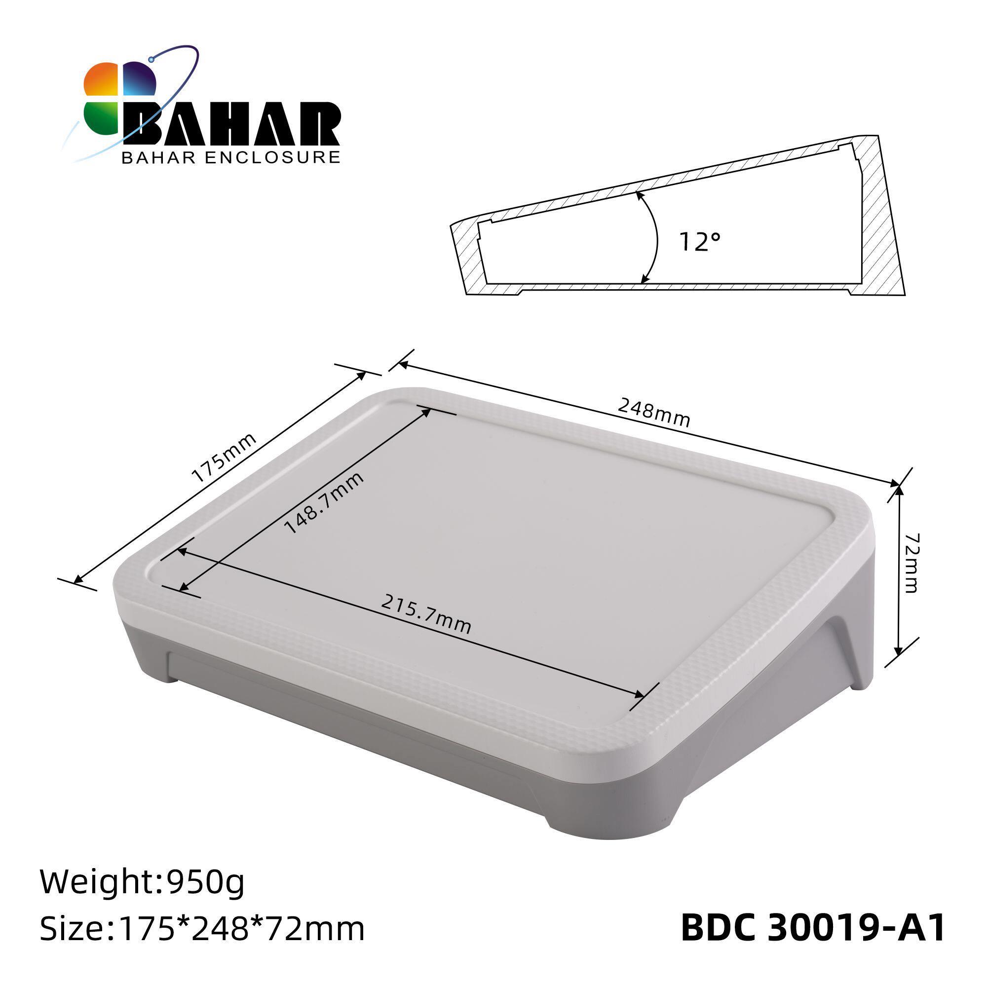 BDC30019巴哈尔新款温控器外盒ABS塑料仪器仪表台式控制操作壳