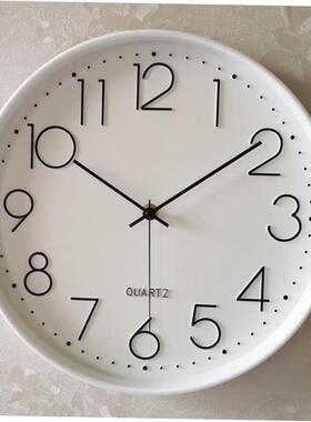 10 inches silent wall clock bedroom living room colorful
