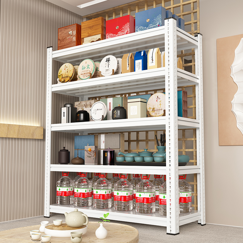 厨房多层家用仓储货架置物架储物货架角钢货物多功能展示落地超市