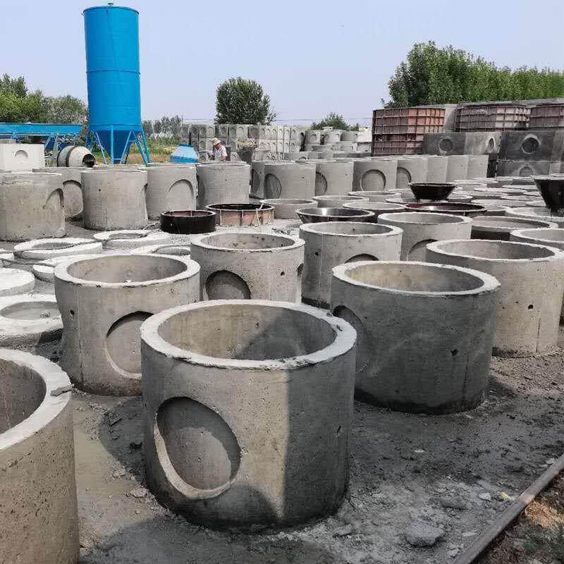 预制水泥检查井盖板 钢筋混凝土雨水口盖 砼沉沙方井座