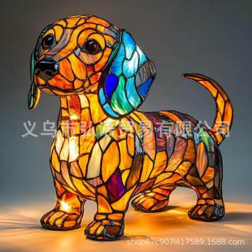 跨境新款Cat Lamp-Dachshund Lamp-Bigfoot Lamp动物灯摆件