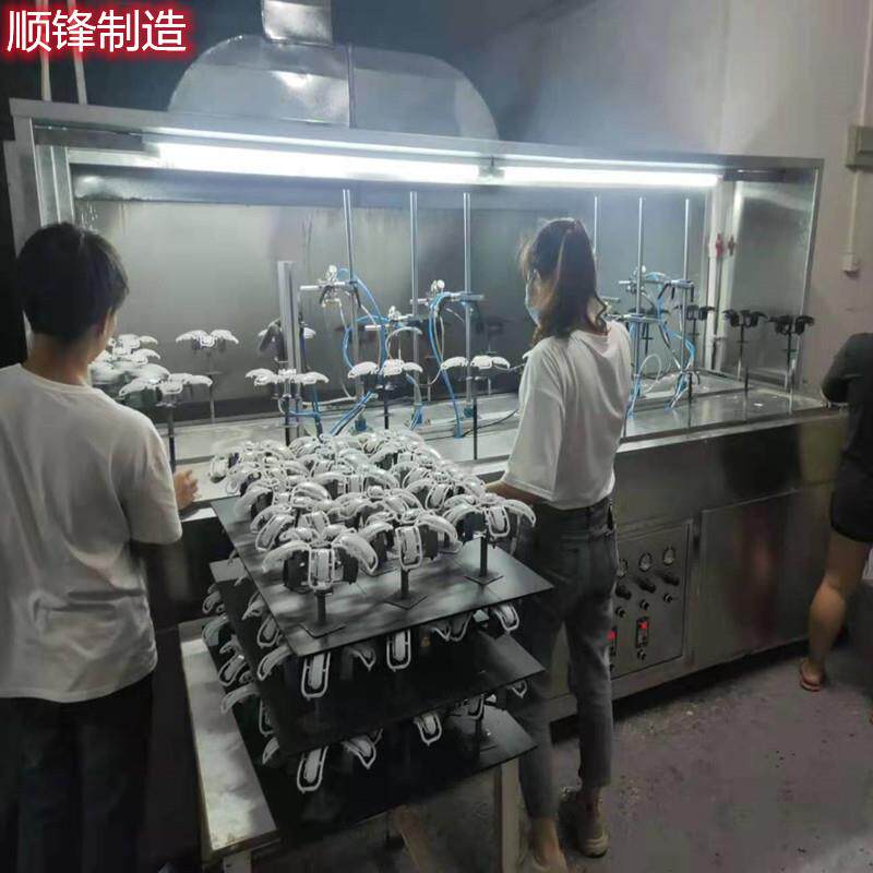 现货米自动喷漆机小型喷涂机地线轨环形喷漆3自动上下复往喷RKS油