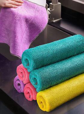 Dishcloth that doesn't absorb oil, specially designed for th