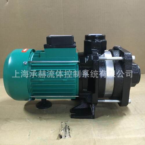 卧式多级离心泵德国威乐MHIL205家用太阳能供水热水循环泵0.75KW