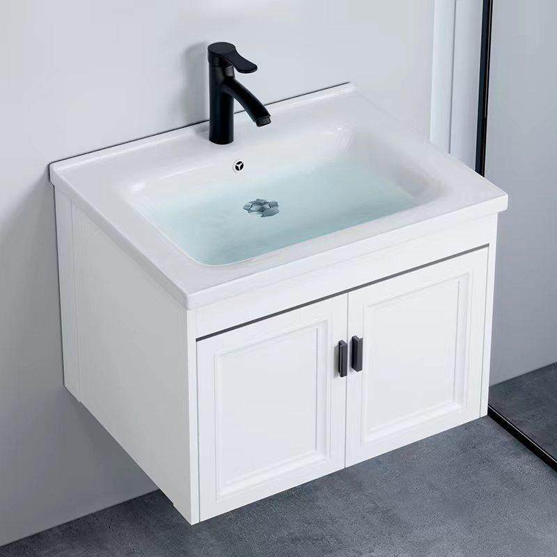 简约洗手盆柜组合挂墙式洗脸盆陶瓷阳台洗漱台小户型太空铝浴室柜,家装主材,挂墙式洗脸盆,淘宝优惠券,粉丝福利购,淘宝优惠卷