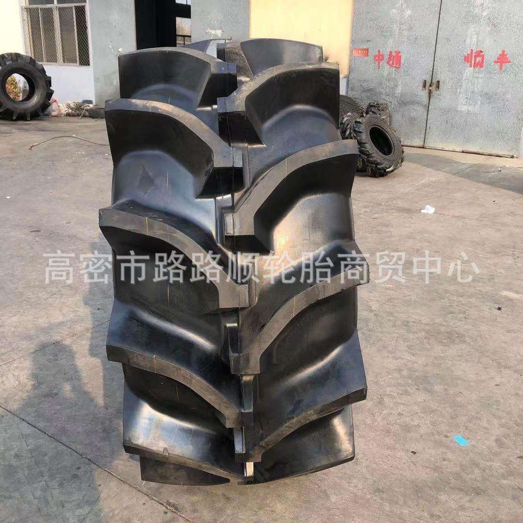 雷沃1804拖拉机水田半高花轮胎19.5L-24 28L-26 R-2花纹可配钢圈