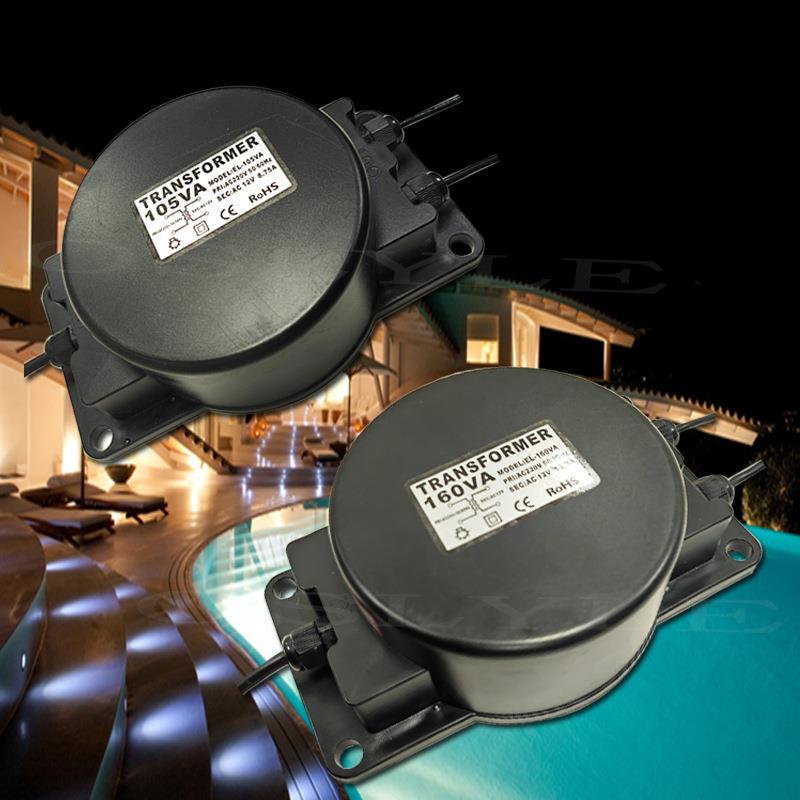 LED防水变压器12V24V交流环形变压器电源水下泳池灯安全转低电压
