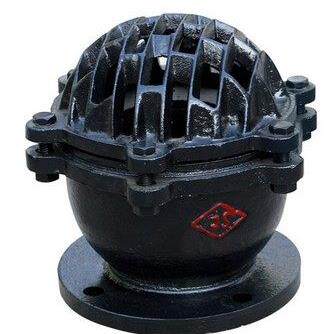 H42X-2.5升降式底阀 铸铁水泵法兰底阀 井底阀吸水阀单向阀 底阀