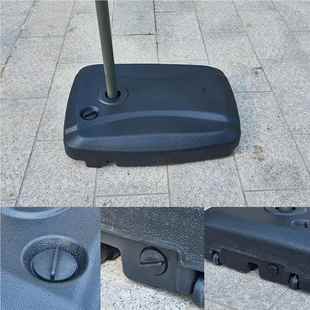 户外室遮阳B01扳手伞 饰伞啡太奶茶店小区门 泳池沙滩遮阳伞内咖装