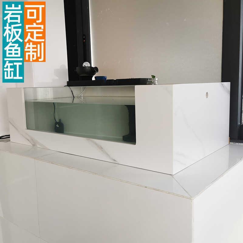 岩板养鱼池阳台户外鱼坛花园石槽庭院水槽防晒鱼缸台面养鱼箱直销