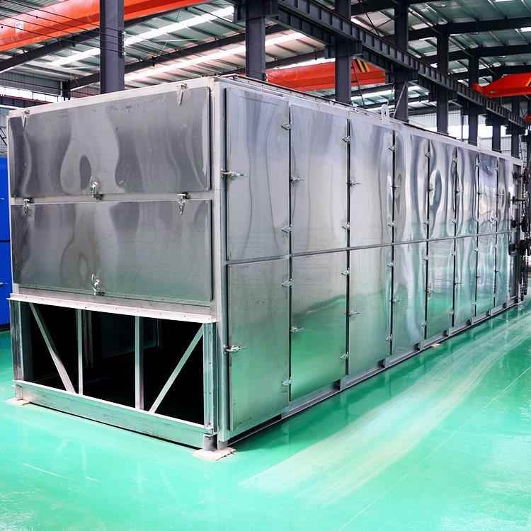 大型中药材网带式烘干机全自动黄花菜烘干隧道式辣椒烘干流水线