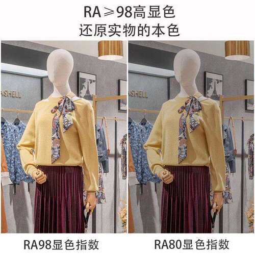 显COB牛眼灯嵌入式led天花吊顶灯服装店超亮30W35W可调角度射灯