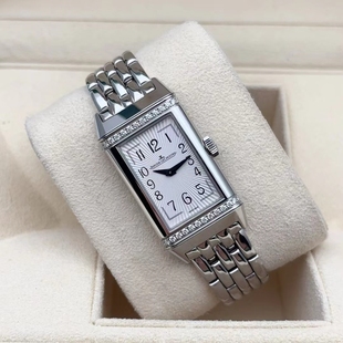 全套新款 98新翻转腕表334818J手动机械女士手表40.1 20mm二手正品