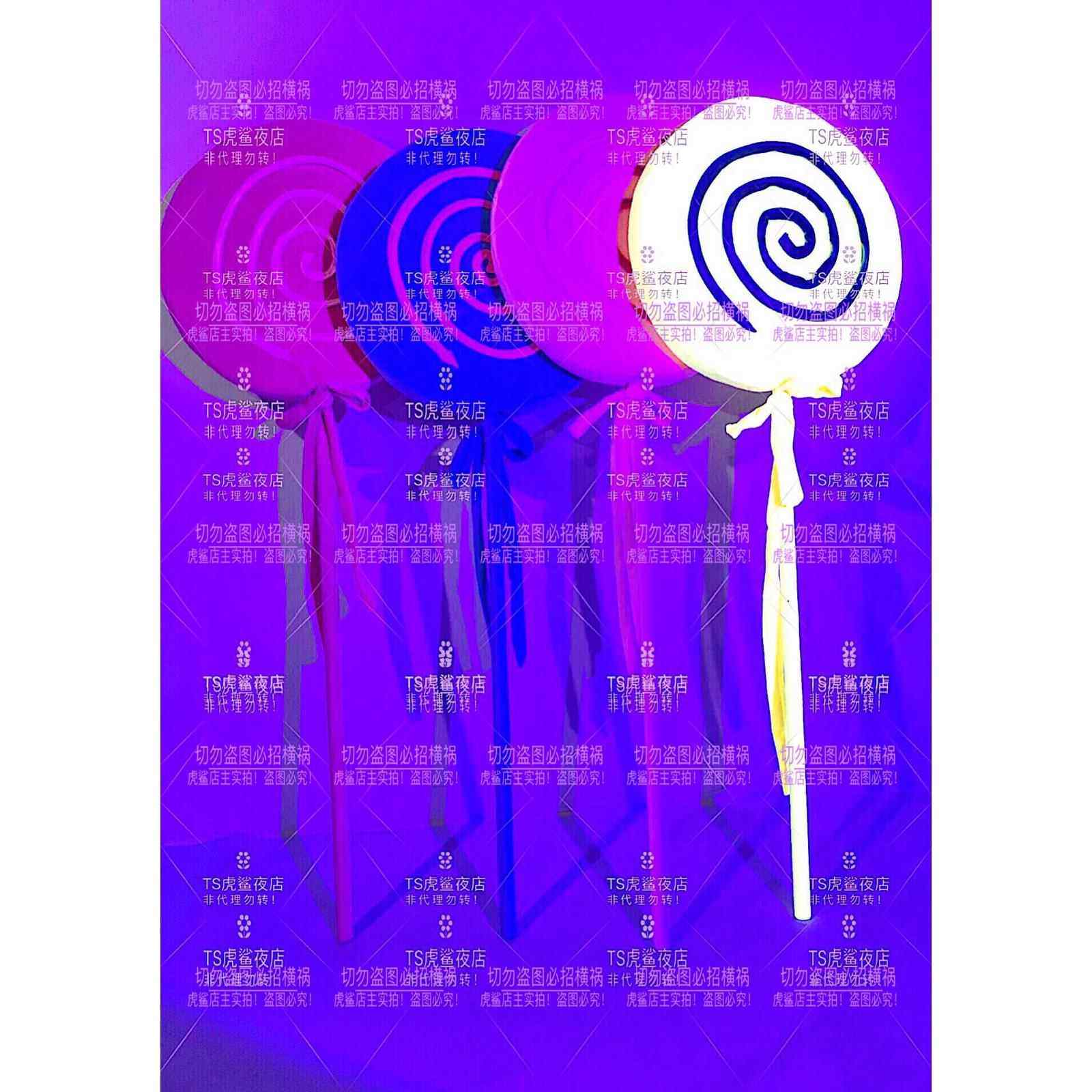 高档夜店歌色手DJ舞蹈DS酒吧男女GOGO糖果色棒荧棒糖气光氛演出服