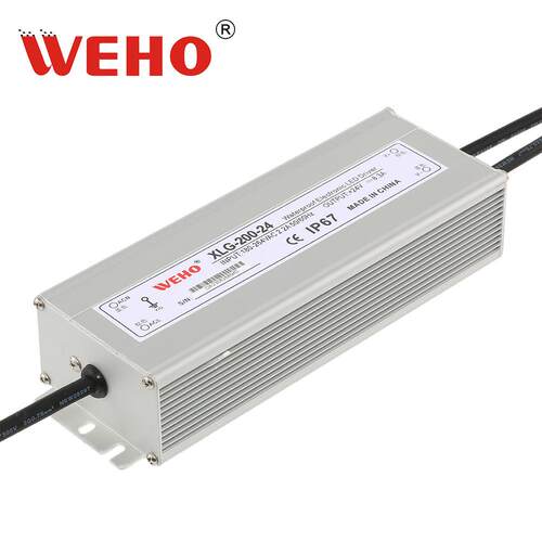 浙江伟豪led防水开关电源XLG-200交流转直流户外型直流电源12V24V