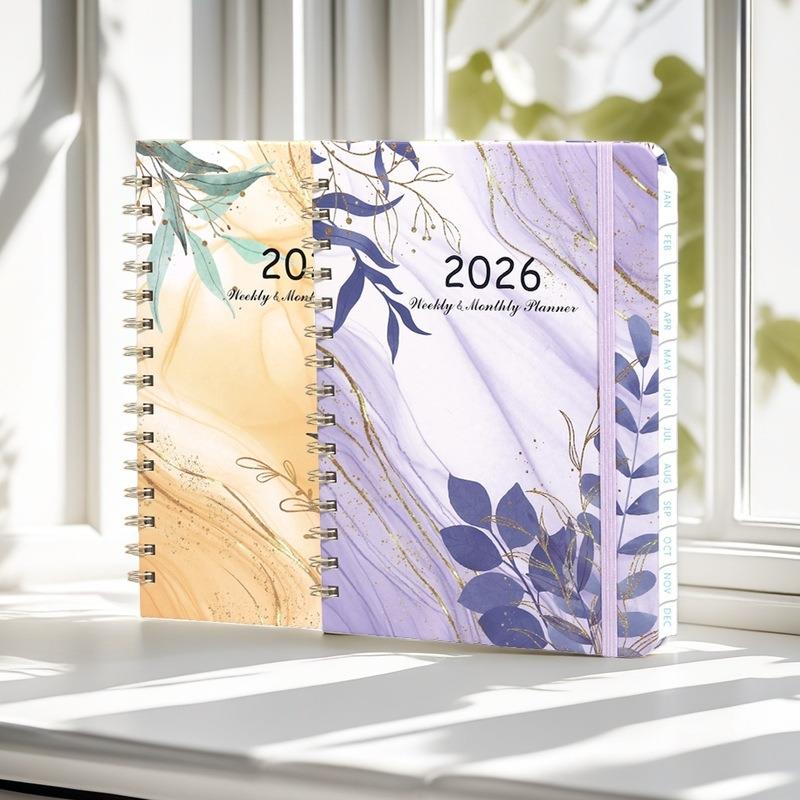 2026外贸planner高颜值计划本线圈本子周记本a5日程本笔记本