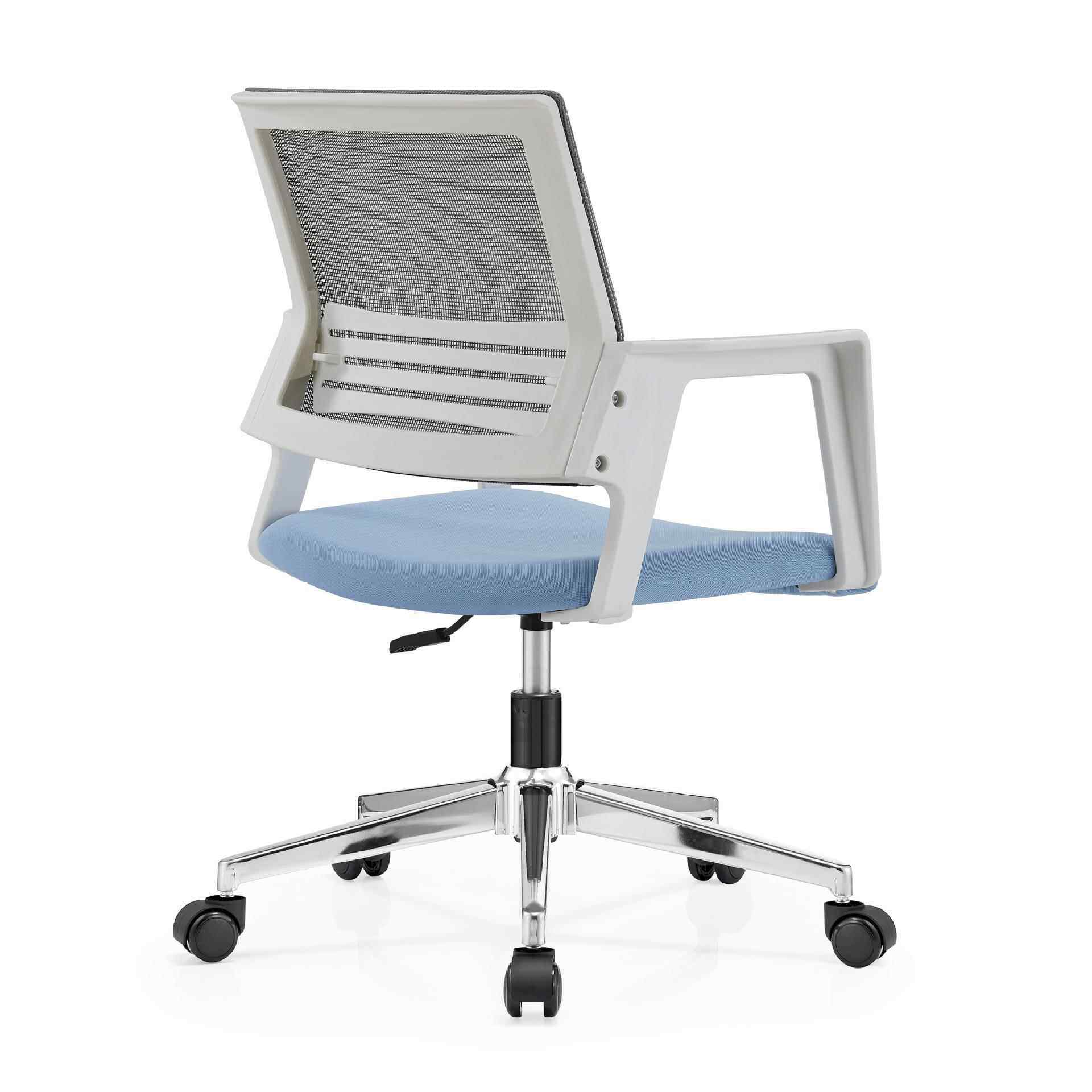 跨境转椅办公室用椅子升降旋转会议室办公桌电脑椅网布转轮座椅
