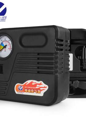 新良盛12V/48V/60V/72V机车电瓶汽车可携式电动打气筒打气机
