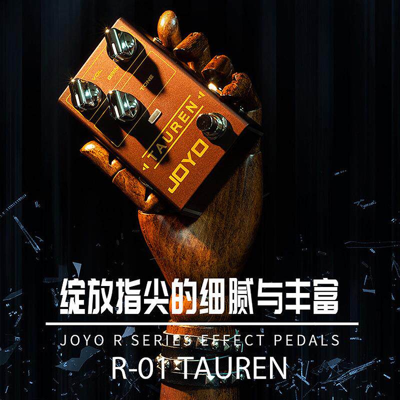 JOYO卓乐单块效果器R系列经典过载电吉他延迟重金属模拟失真电源