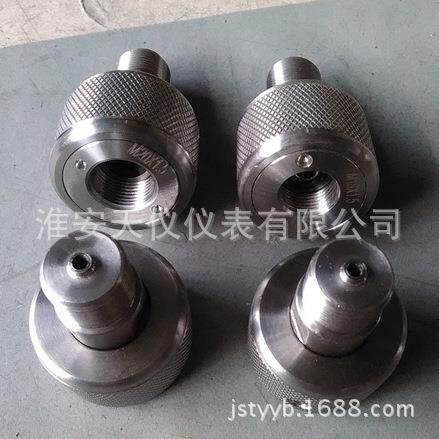 快速活接头不锈钢304材质手拧快接头压力校验台M20X1.5活转接头