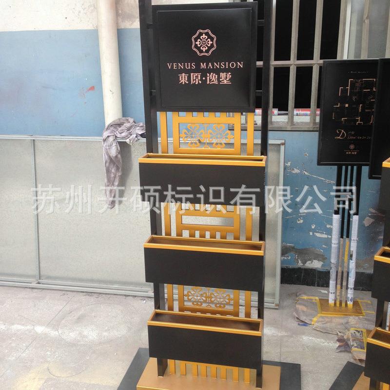 方位指示牌厂家 户外景区公园地面标牌指示牌标识牌不锈钢广告牌