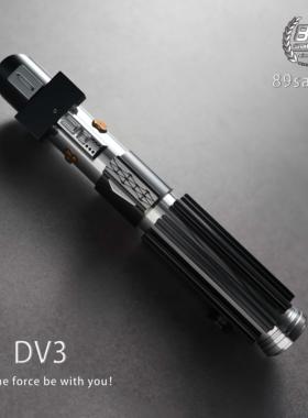 89sabers新款现货 达斯维达DV3 收藏级 高亮像素款光剑 全金属