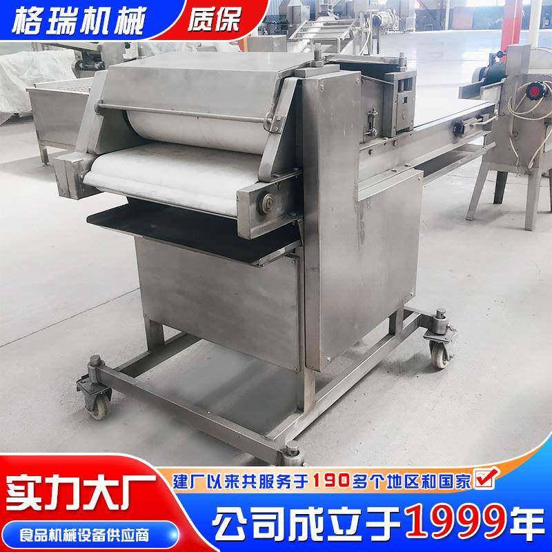 肉类嫩化延伸压平机猪肉牛肉碾压压薄牛排机鸭胸肉断筋压片机器