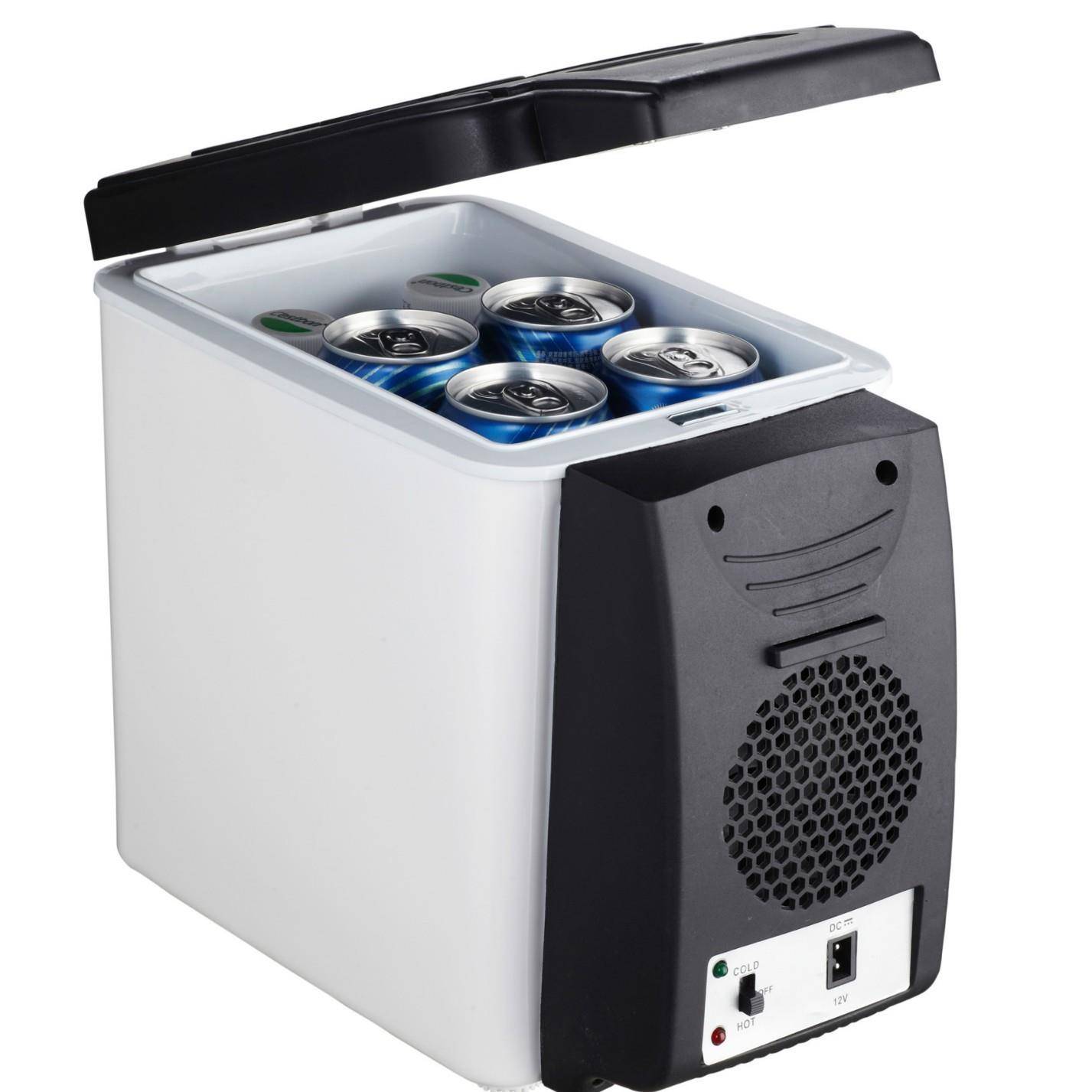 汽车车载冰箱 车内冷暖迷你小冰箱 便携式车用6L冷藏箱保温箱12V