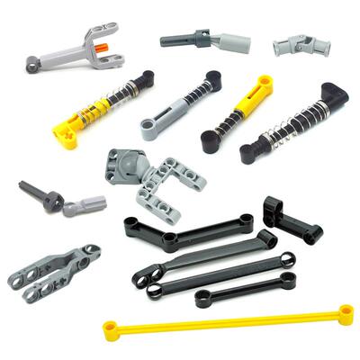 Building Blocks Technical Parts Moc Soft Hard Spring Shock A