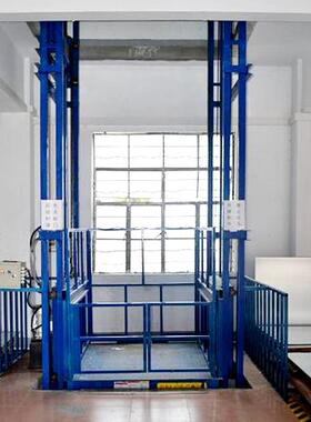 厂家直供升降机简易货梯化工厂防爆液压升降货梯链条式升降平台