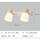 壁灯书房装 创意壁灯玻璃木卧室护眼风简约壁灯 饰艺原木小清新日式