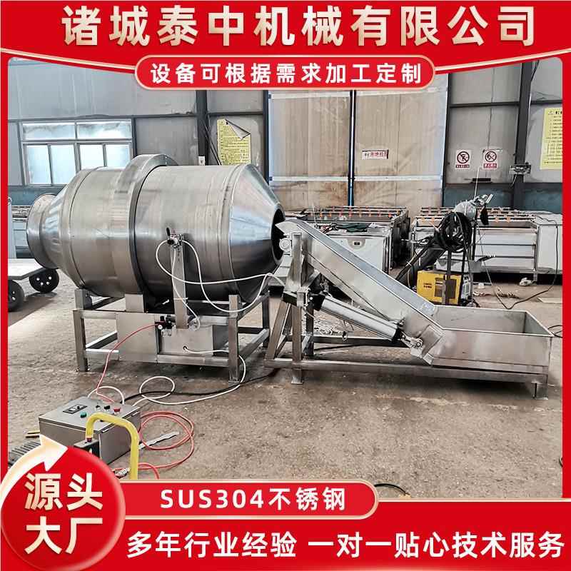 带料辣条味 不锈钢滚筒调调味设412备 30机4材质滚筒上式入味机