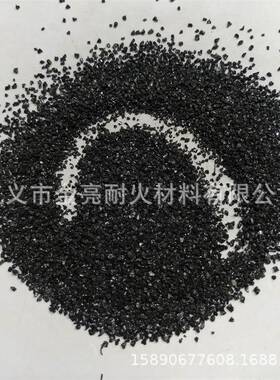 五金玻璃抛光桥梁栏杆喷砂磨砂用铜矿砂 自由研磨用黑色铜矿砂
